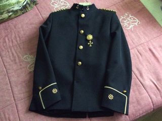 Traje comunión niño azul marino, talla 12