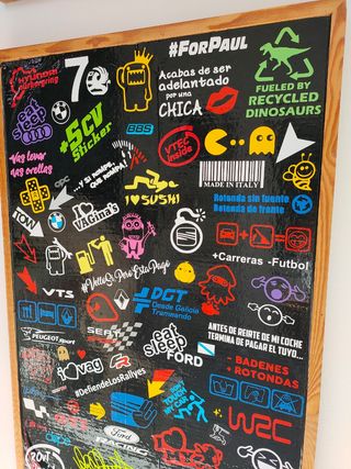 Pegatinas personalizadas 