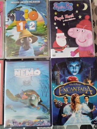 Películas acción, románticas, infantiles