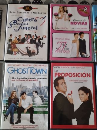 Películas acción, románticas, infantiles