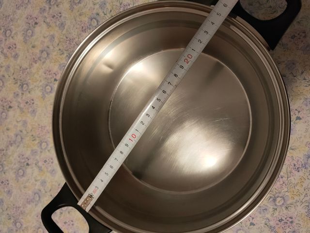 Cacerolas, ollas, cazos de acero inoxidable 18/10 