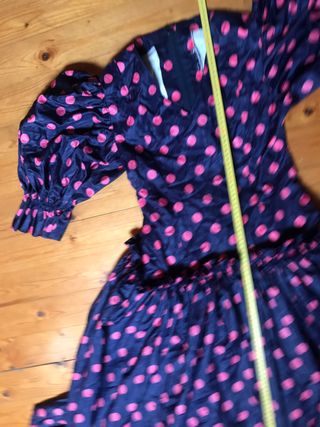 Bata rociera flamenca