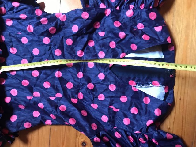 Bata rociera flamenca