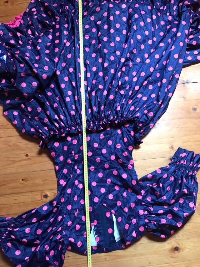 Bata rociera flamenca