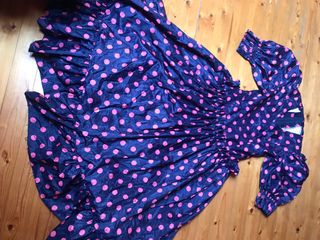 Bata rociera flamenca