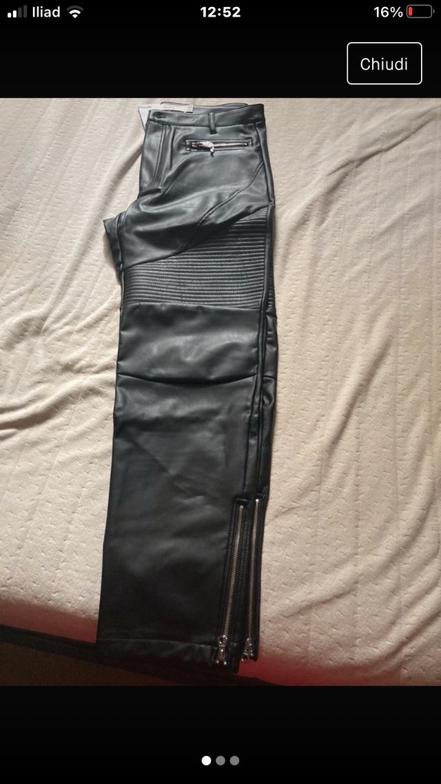 Pantaloni similpelle