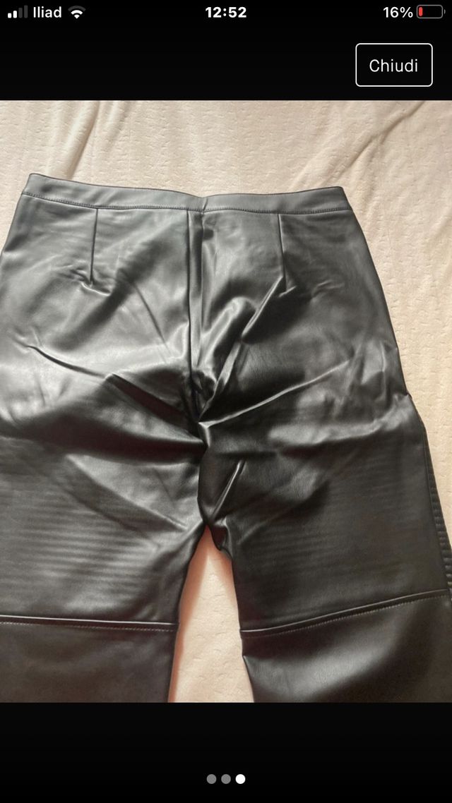 Pantaloni similpelle