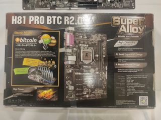 placa base H81 Pro BTC R2.0