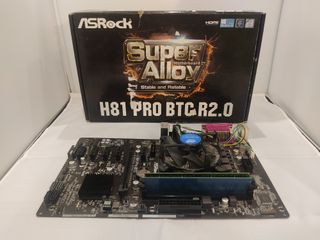 placa base H81 Pro BTC R2.0