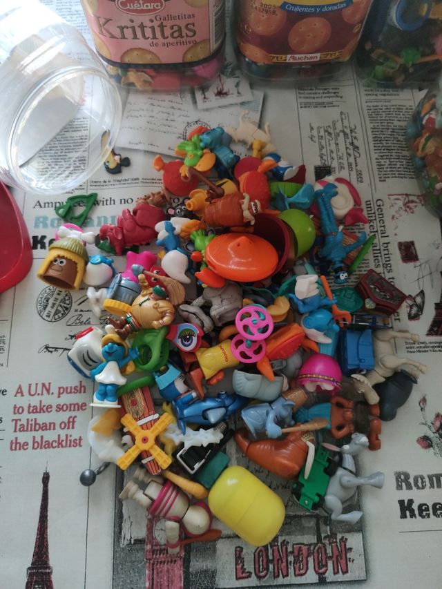 sorpresas huevo kinder