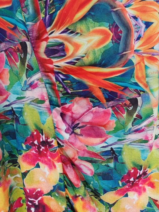 HOY! Vestido multi color Smash Talla S