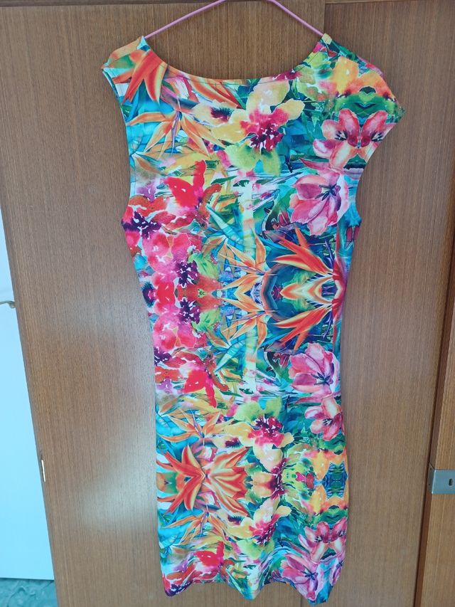 HOY! Vestido multi color Smash Talla S