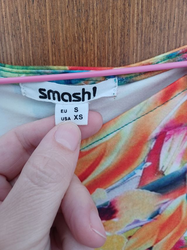 HOY! Vestido multi color Smash Talla S