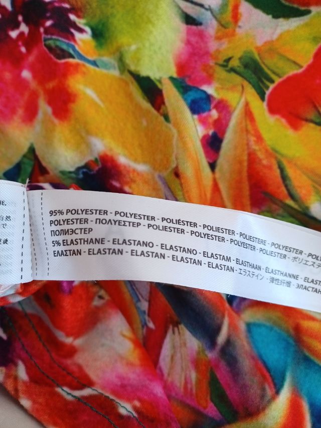 HOY! Vestido multi color Smash Talla S