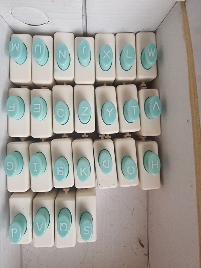 Punch board palabras