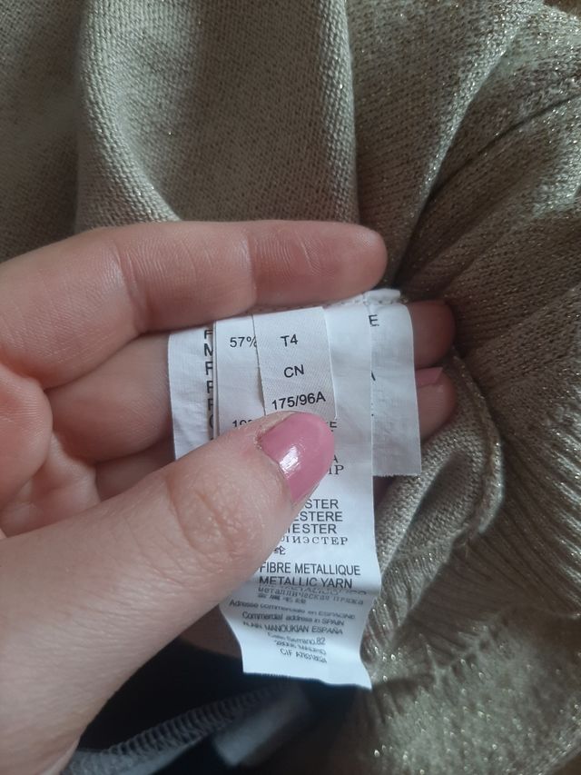 Torera seda y cahsmere