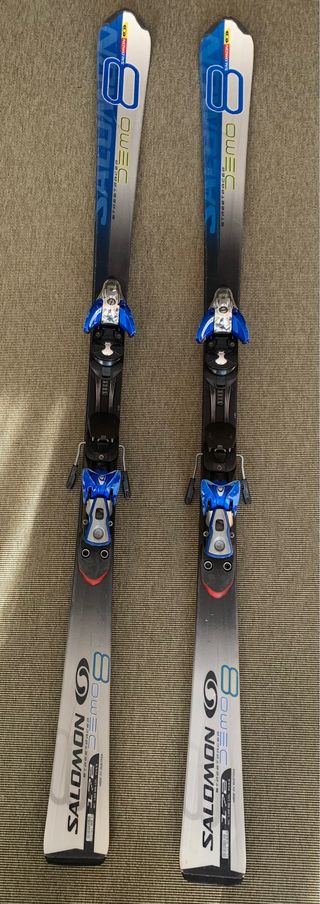 Esquís 172cm. Marca Salomón Demo 8
