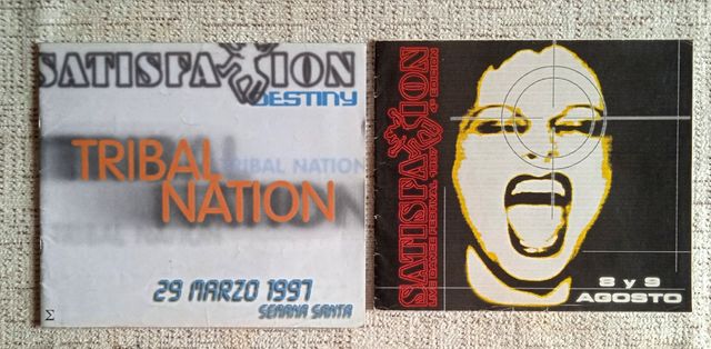 flyer libreto Fiesta SATISFAXION y Al-Andaluz