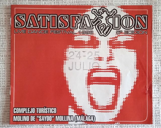 flyer libreto Fiesta SATISFAXION y Al-Andaluz