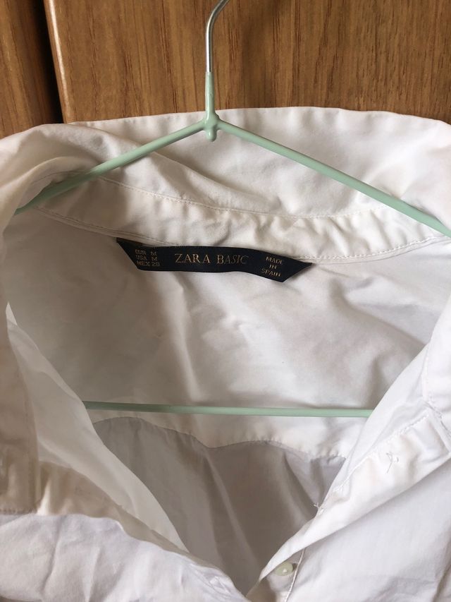 Camisa blanca de Zara