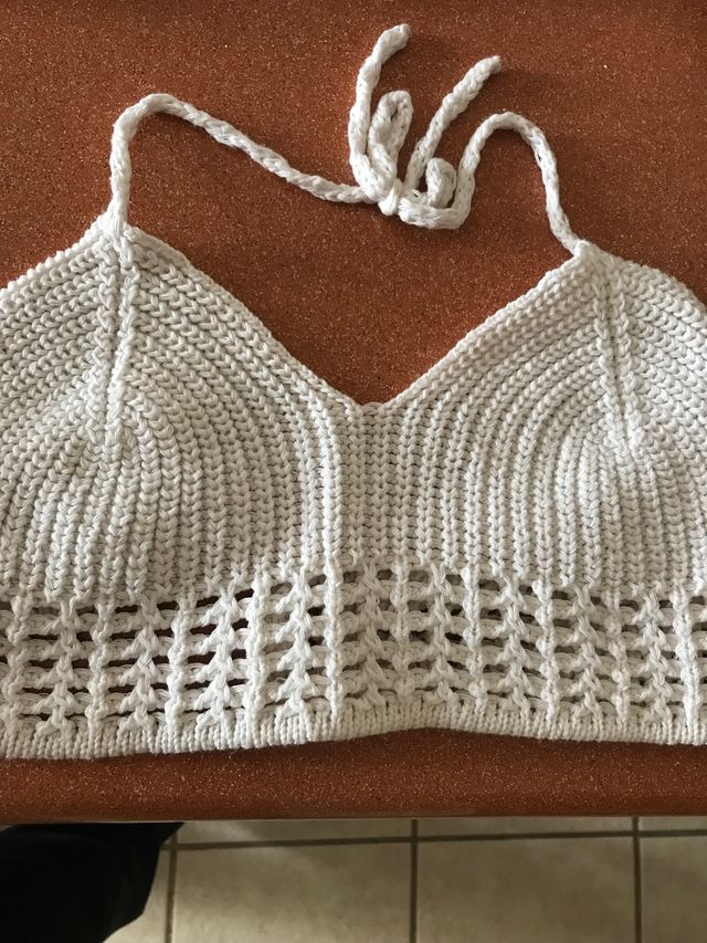Cotton bra