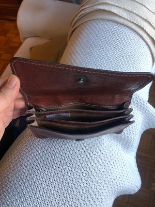 Cartera cuero the bridge