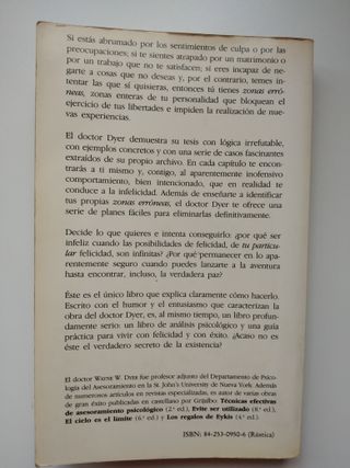 LIBRO "TUS ZONAS ERRÓNEAS"