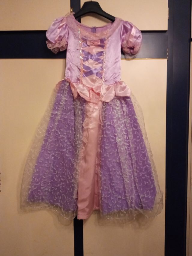 disfraz Rapunzel talla 7-8