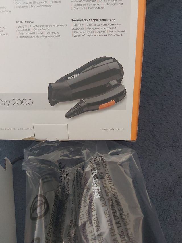 Secador de Pelo viaje