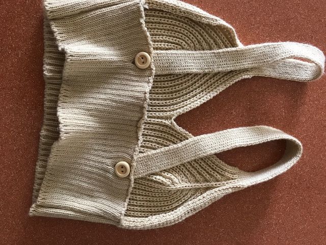 Cotton knitted top