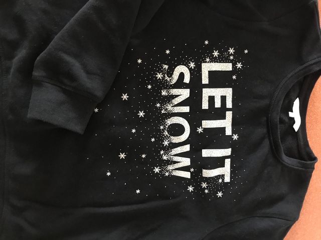 Let it snow sweater