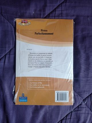 Libro en francés Avatar + CD