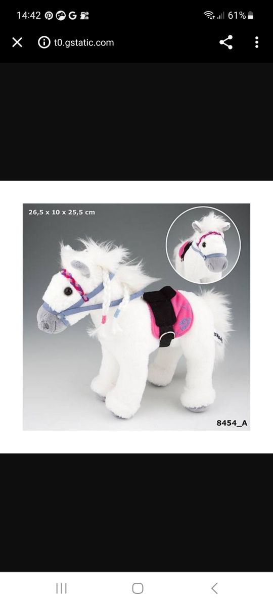 caballo peluche