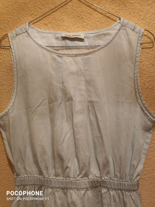 Vestido de algodón,100% talla M.  Usado