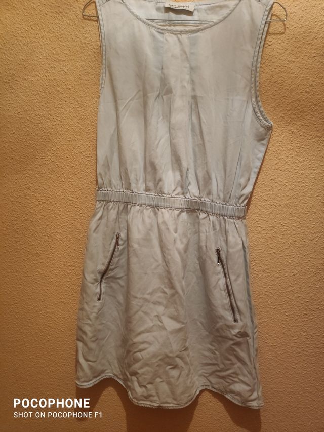Vestido de algodón,100% talla M.  Usado