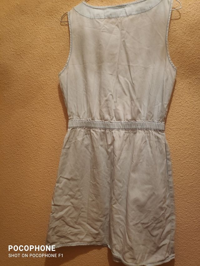 Vestido de algodón,100% talla M.  Usado