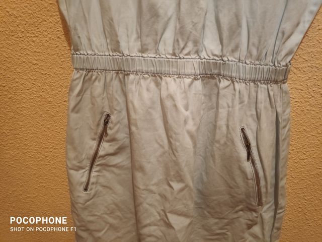 Vestido de algodón,100% talla M.  Usado