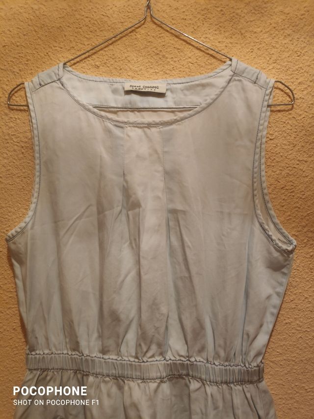 Vestido de algodón,100% talla M.  Usado