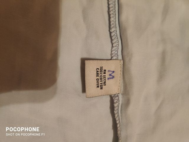 Vestido de algodón,100% talla M.  Usado