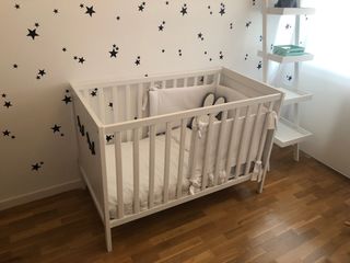 Cuna de Ikea Sundvik 120x60 BLANCA