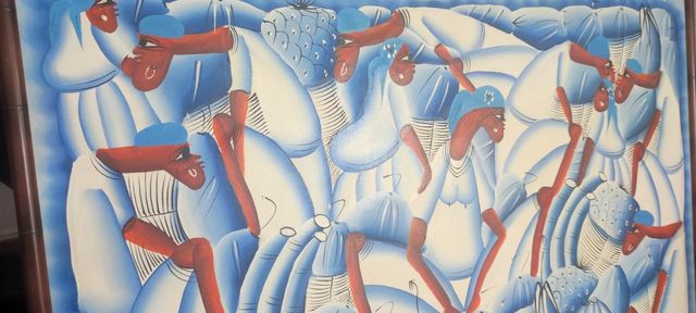 Cuadro étnico, artesania taina