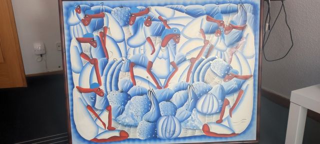 Cuadro étnico, artesania taina