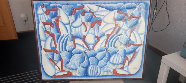 Cuadro étnico, artesania taina