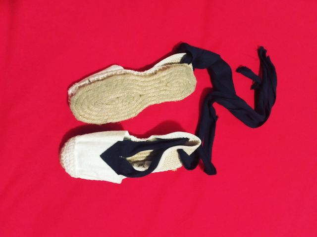 Alpargatas valencianas infantiles (Talla 23)