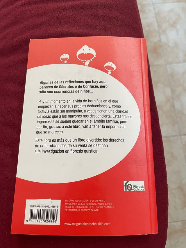 Libro frases célebres de niños (El hormiguero)