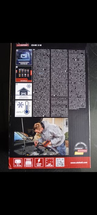 CARGADOR DE BATERÍA CE BC 2M EINHELL, NUEVO