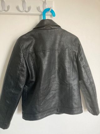 Cazadora cuero niña MANGO 9-10años