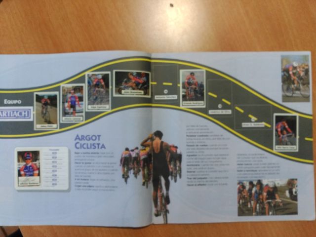 Álbum La vuelta ciclista de Bimbo 1994