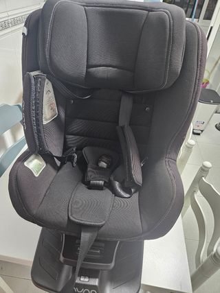 Silla giratoria para coche Nuna 0 meses + funda