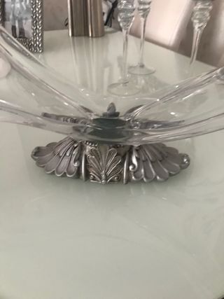 Centro de mesa de cristal